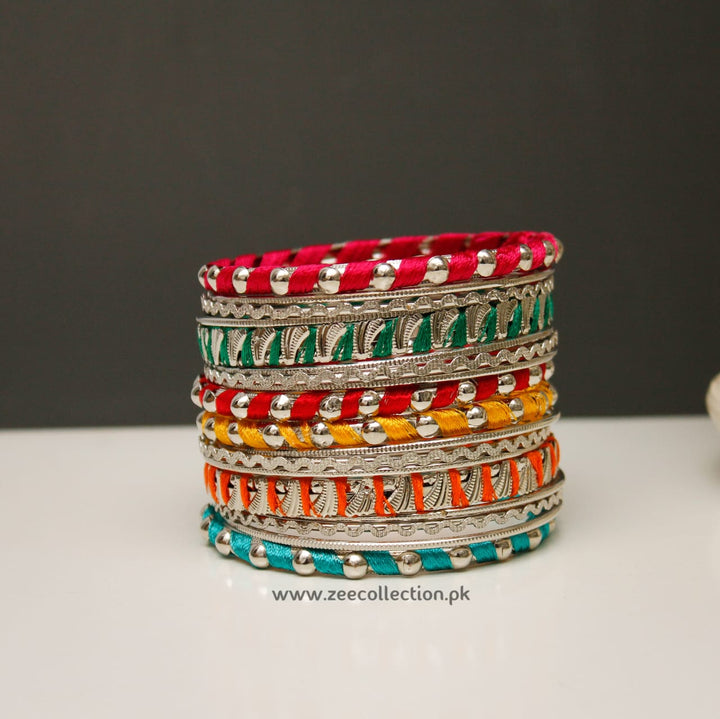 Multi Colour Metal Bangles
