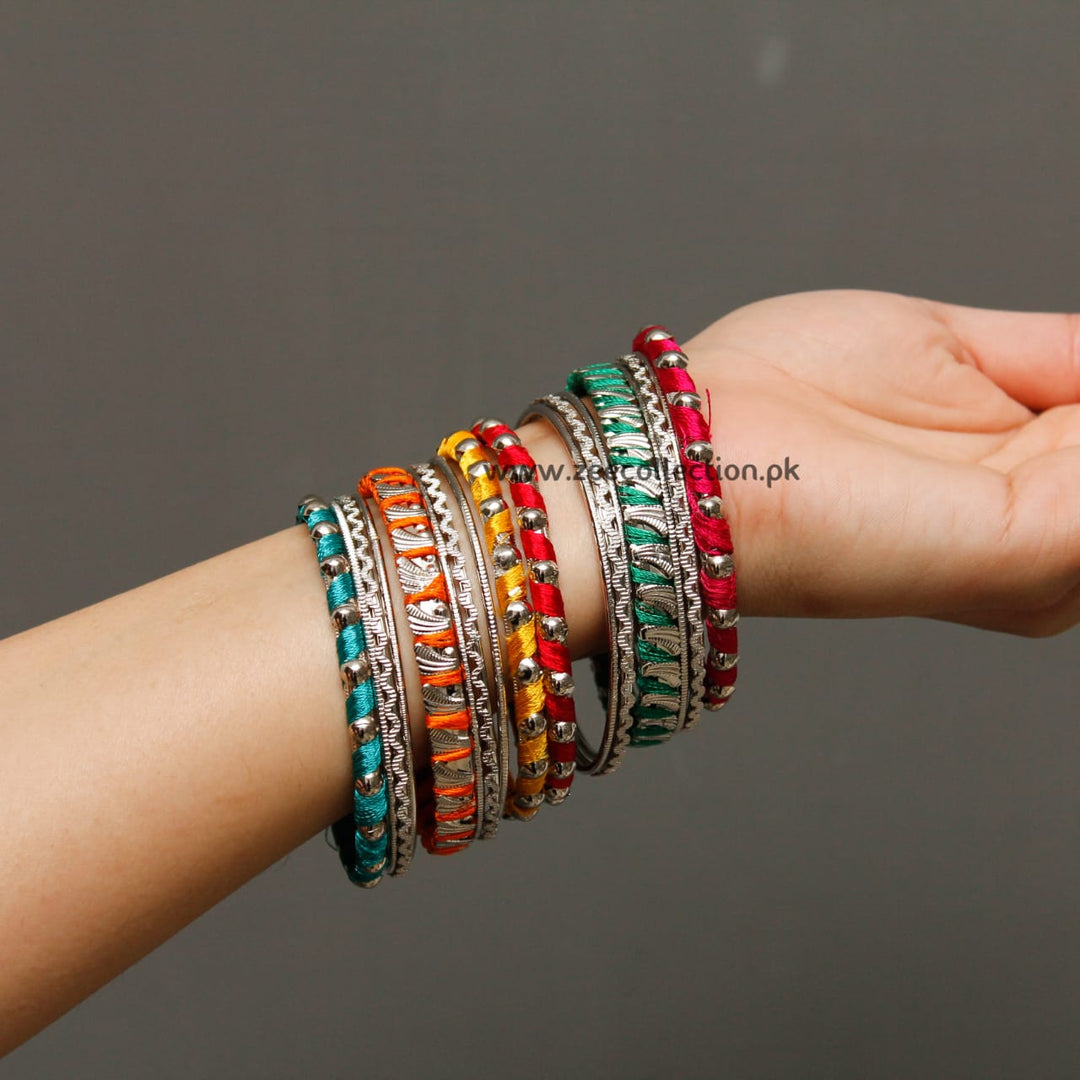 Multi Colour Metal Bangles
