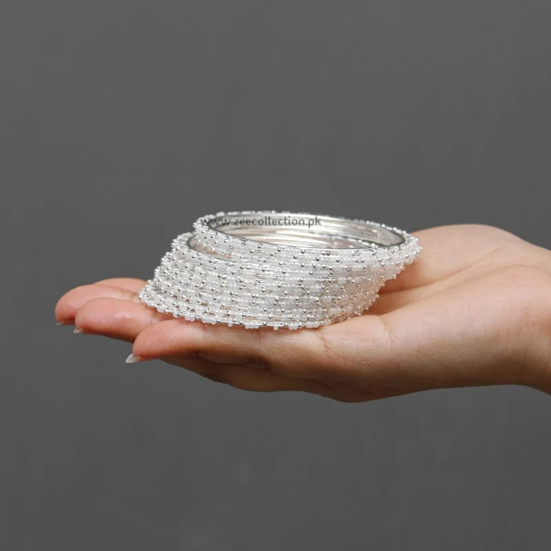 Pearl Steel Bangles