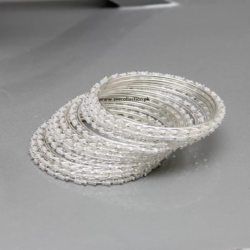 Pearl Steel Bangles