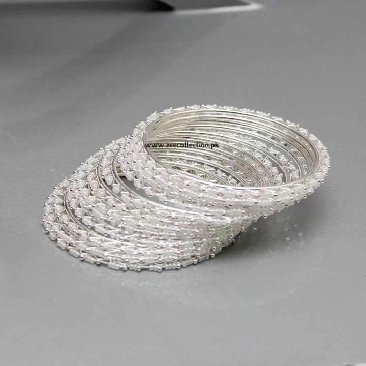 Pearl Steel Bangles