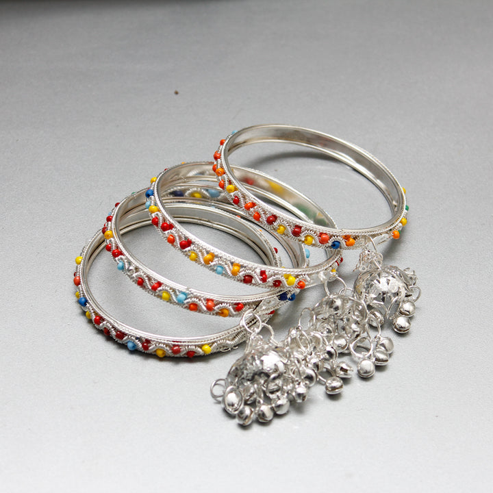 Rainbow jhumki Bangles