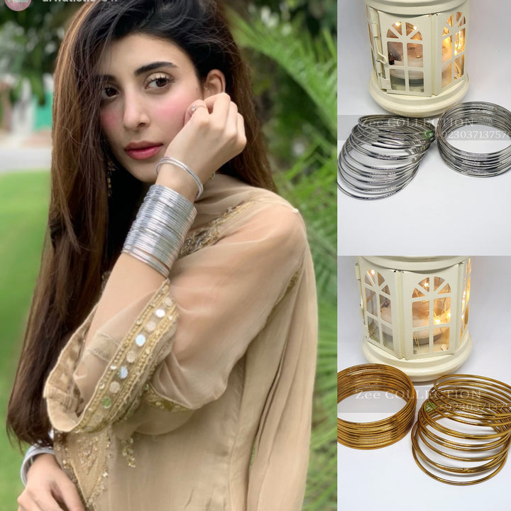 Mawra Metal bangles (12 pcs)