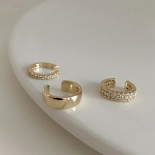 Delicate Zircon Earcuff