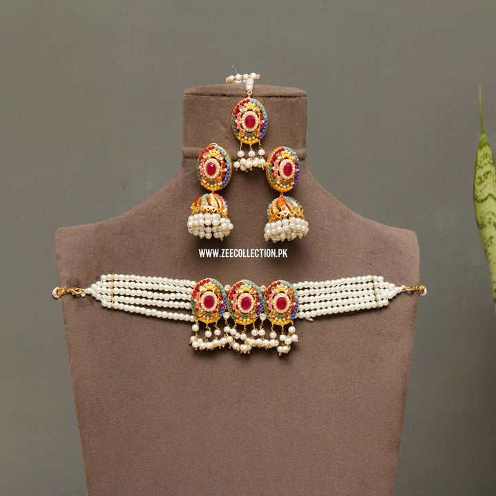 Nouratan Choker Set 99