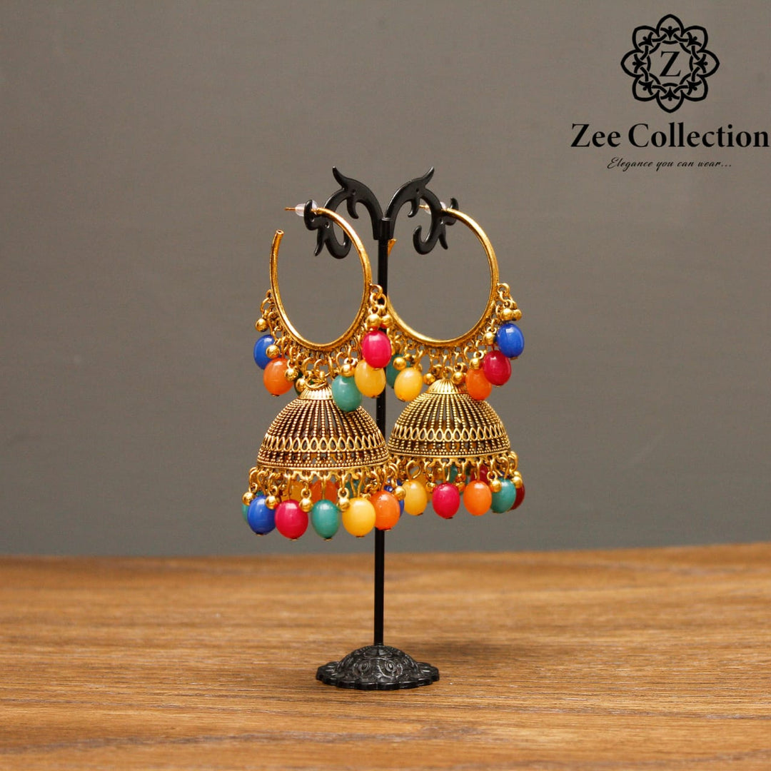Hoop Bali jhumki