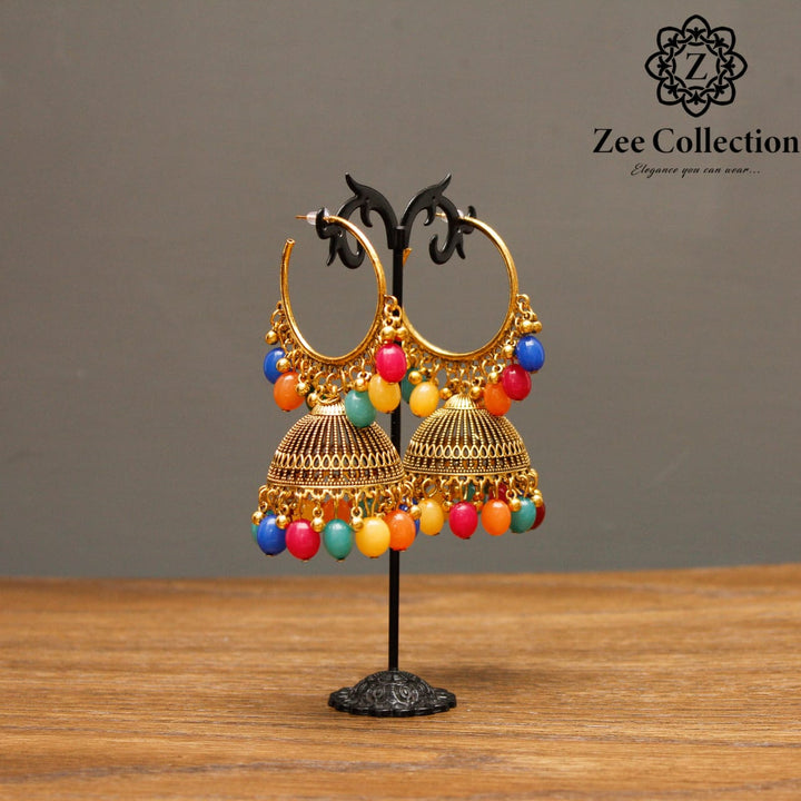 Hoop Bali jhumki