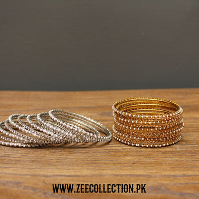 Pearl metal Bangles