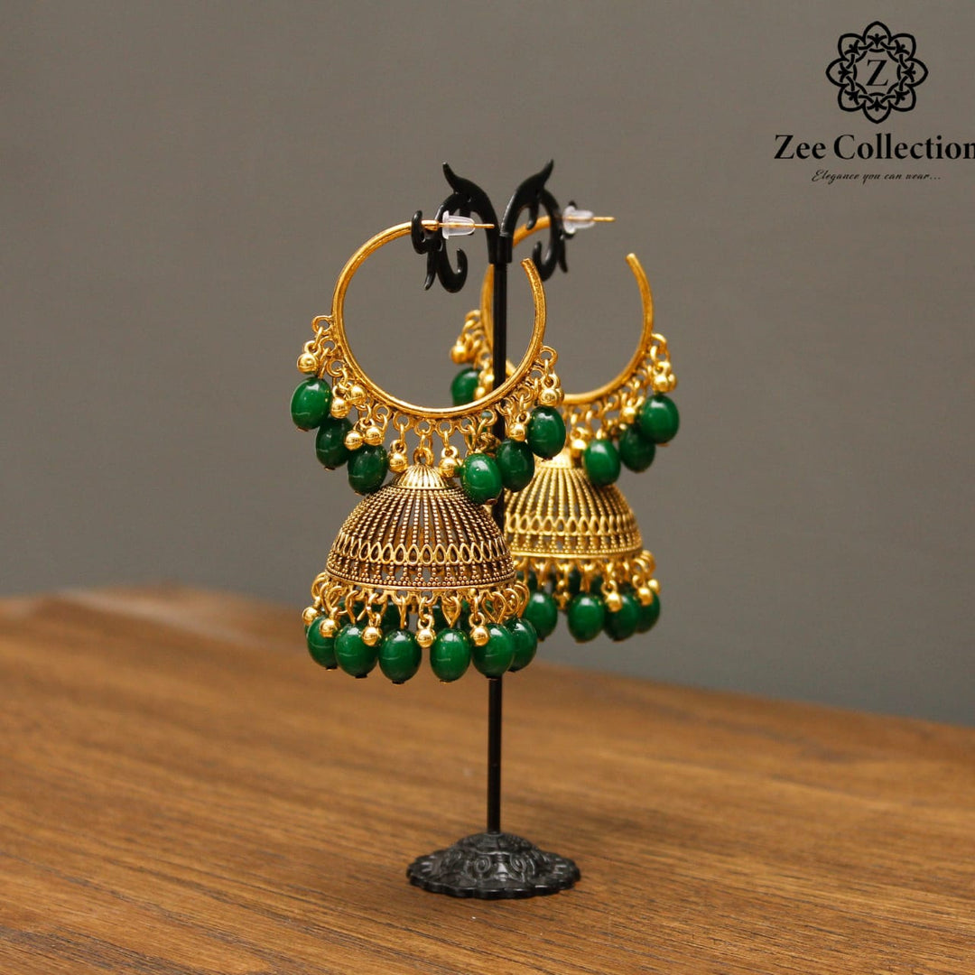Hoop Bali jhumki