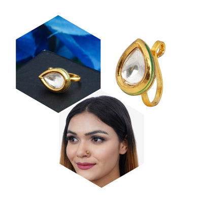 Kundan Nose clip