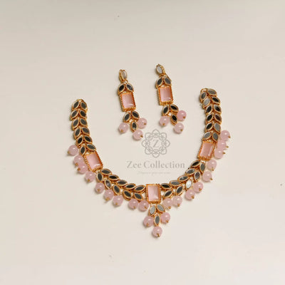 Leaf Kundan Set