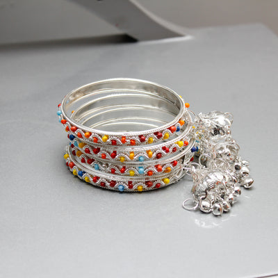 Rainbow jhumki Bangles