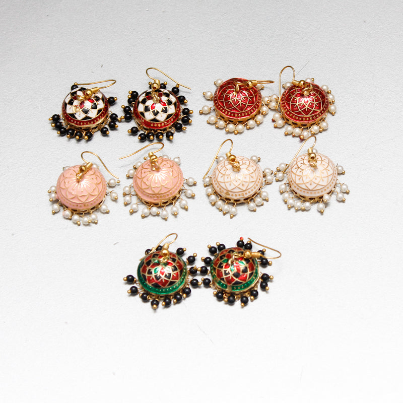 Monaliza Hand work Menna jhumki