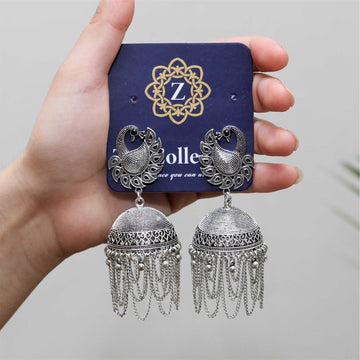 Peacock Earrings - Zee Collection pk