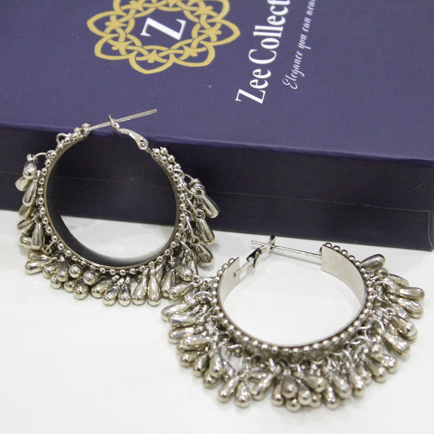 Hoop Ring Earrings - Zee Collection pk