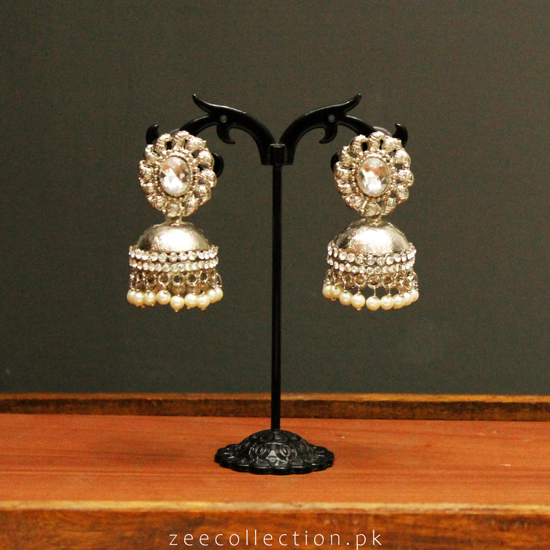 Drop Stone Jhumki