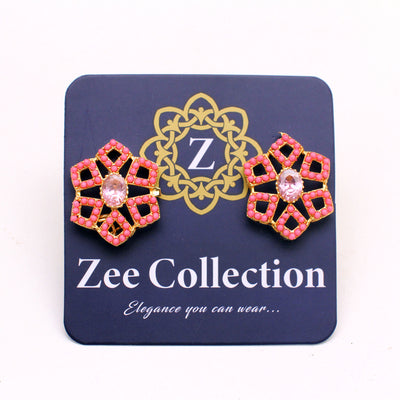 Hexagon Ear Studs - Zee Collection pk