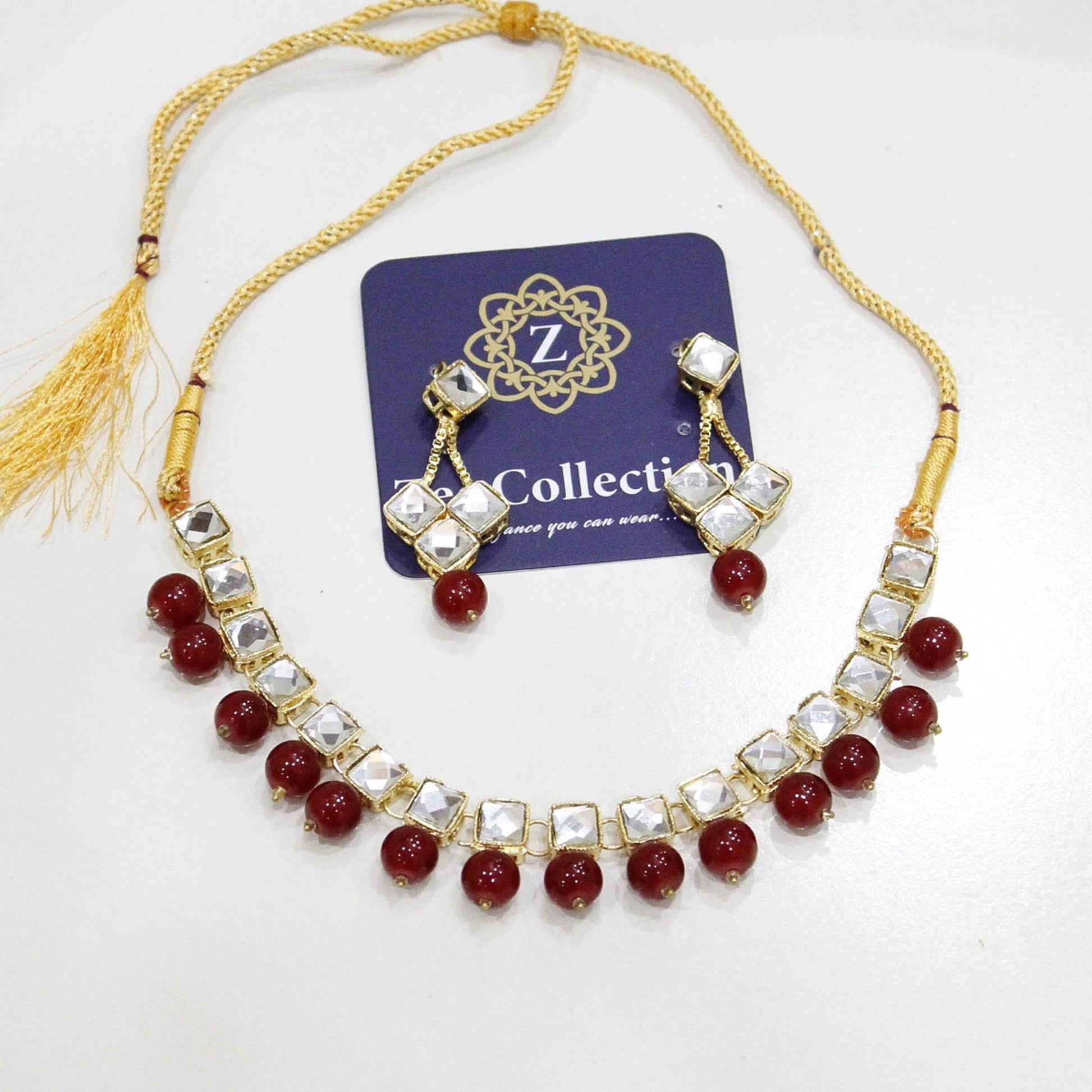 Pearl Necklace Set - Zee Collection pk