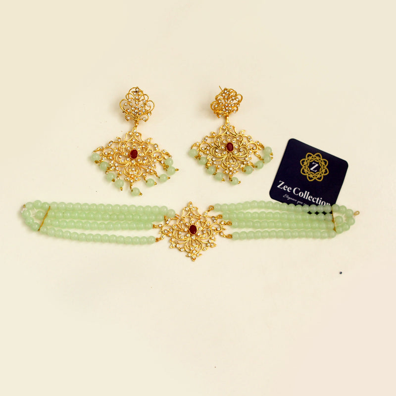 Amelia Chokar Set - Zee Collection pk