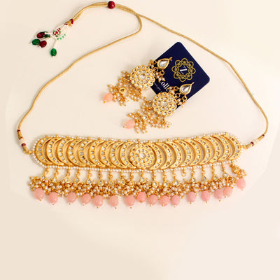 Thapah Kundan Chokar Set - Zee Collection pk