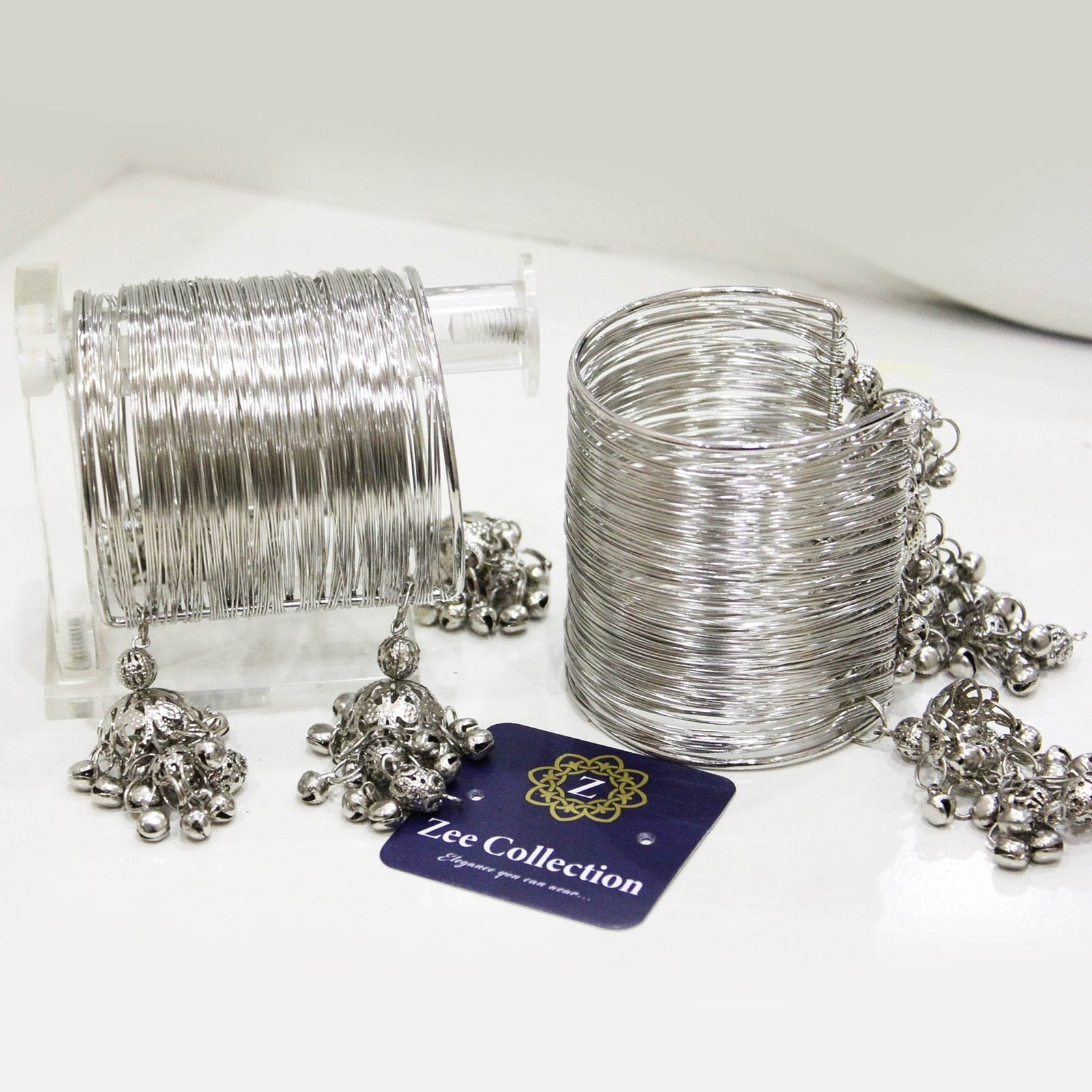 Jhumki Cuff Bangle - Zee Collection pk