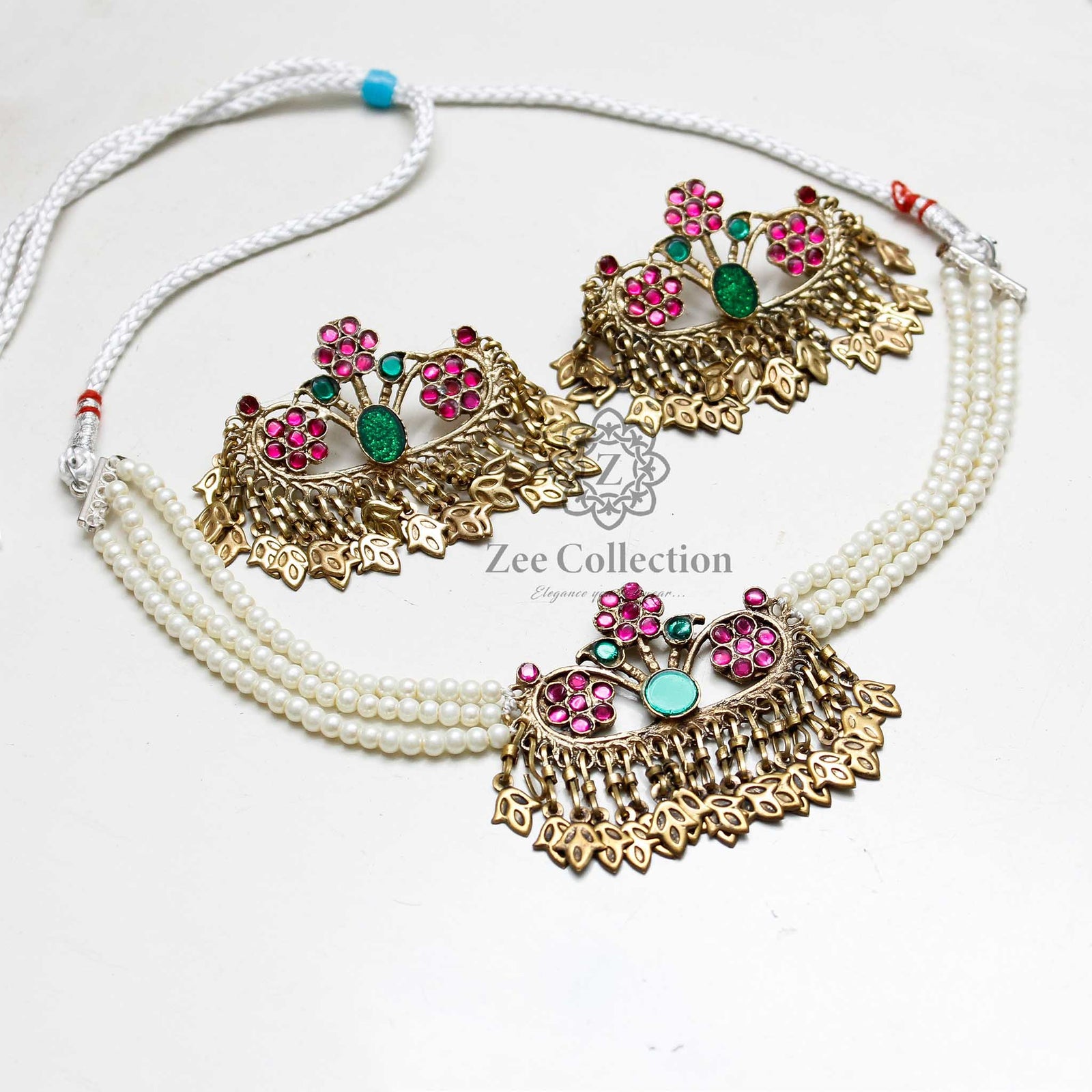 Afghani Choker Set - Zee Collection pk