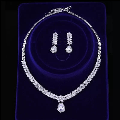 Cubic Zircon Diamante Necklace