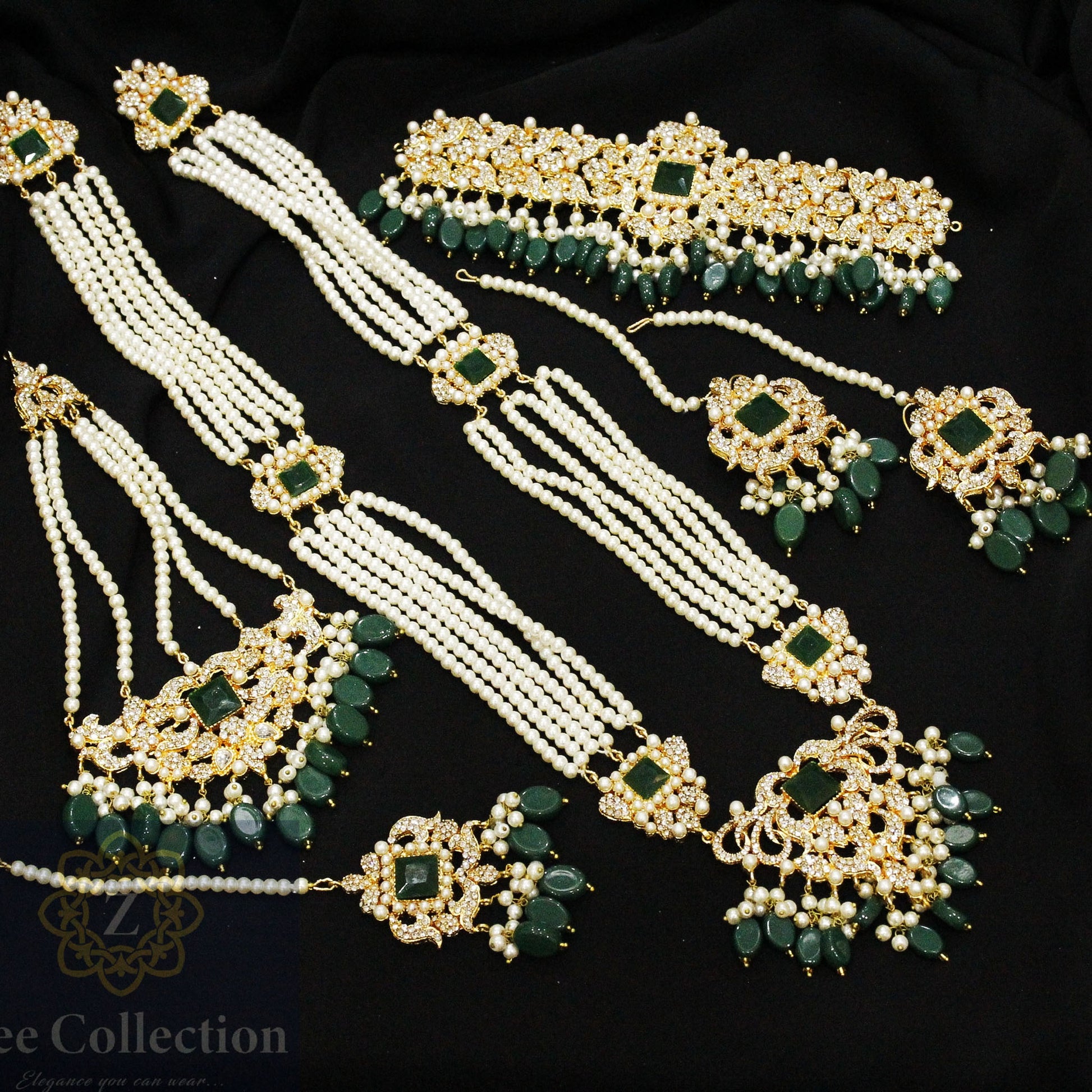 Afaf Bridal Set - Zee Collection pk