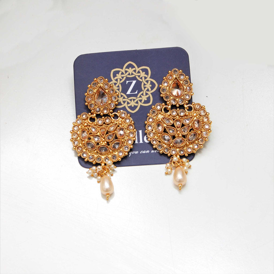 Polki Earrings - Zee Collection pk