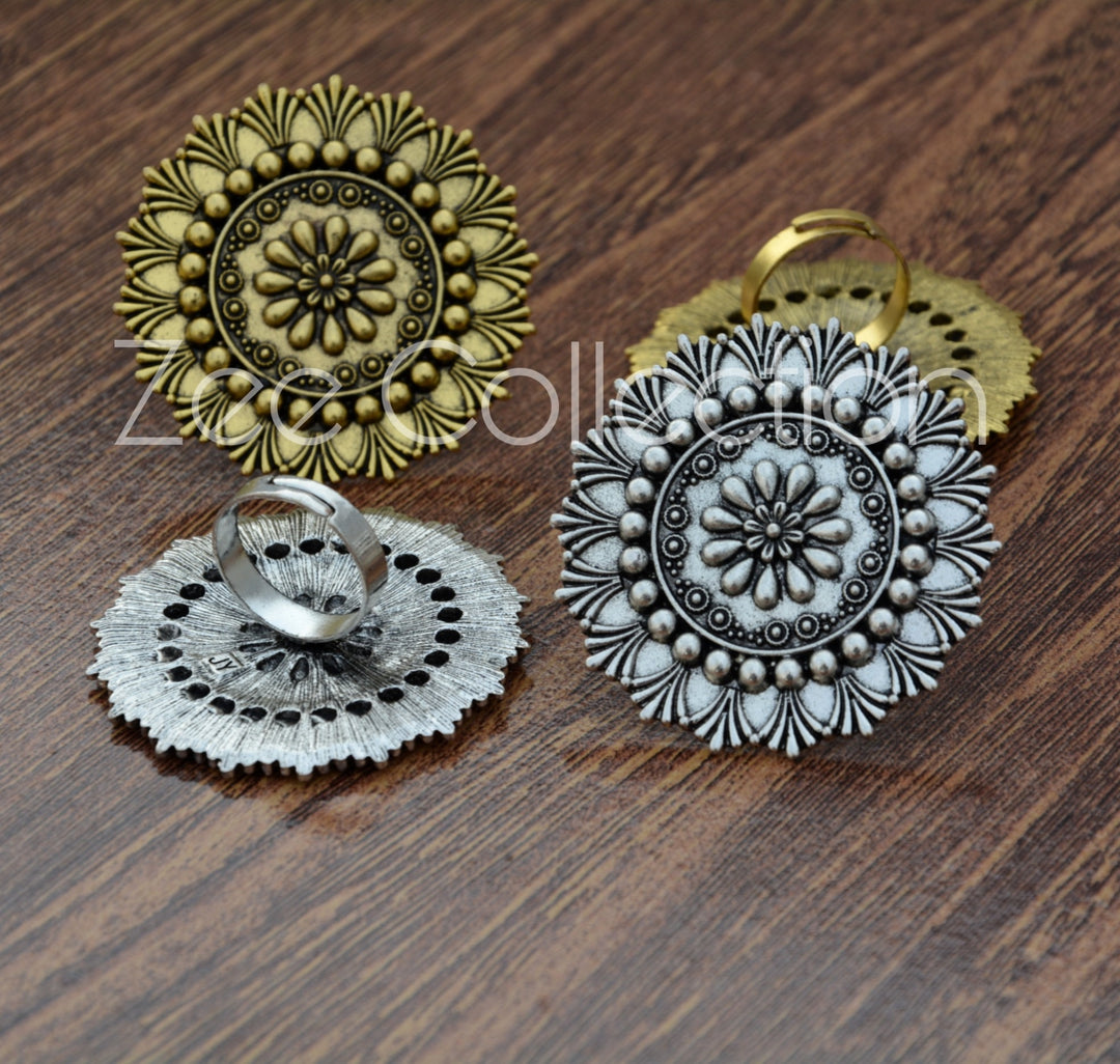 Zaba flower ring