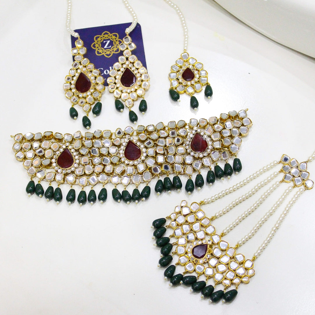 Mahi kundan Set - Zee Collection pk