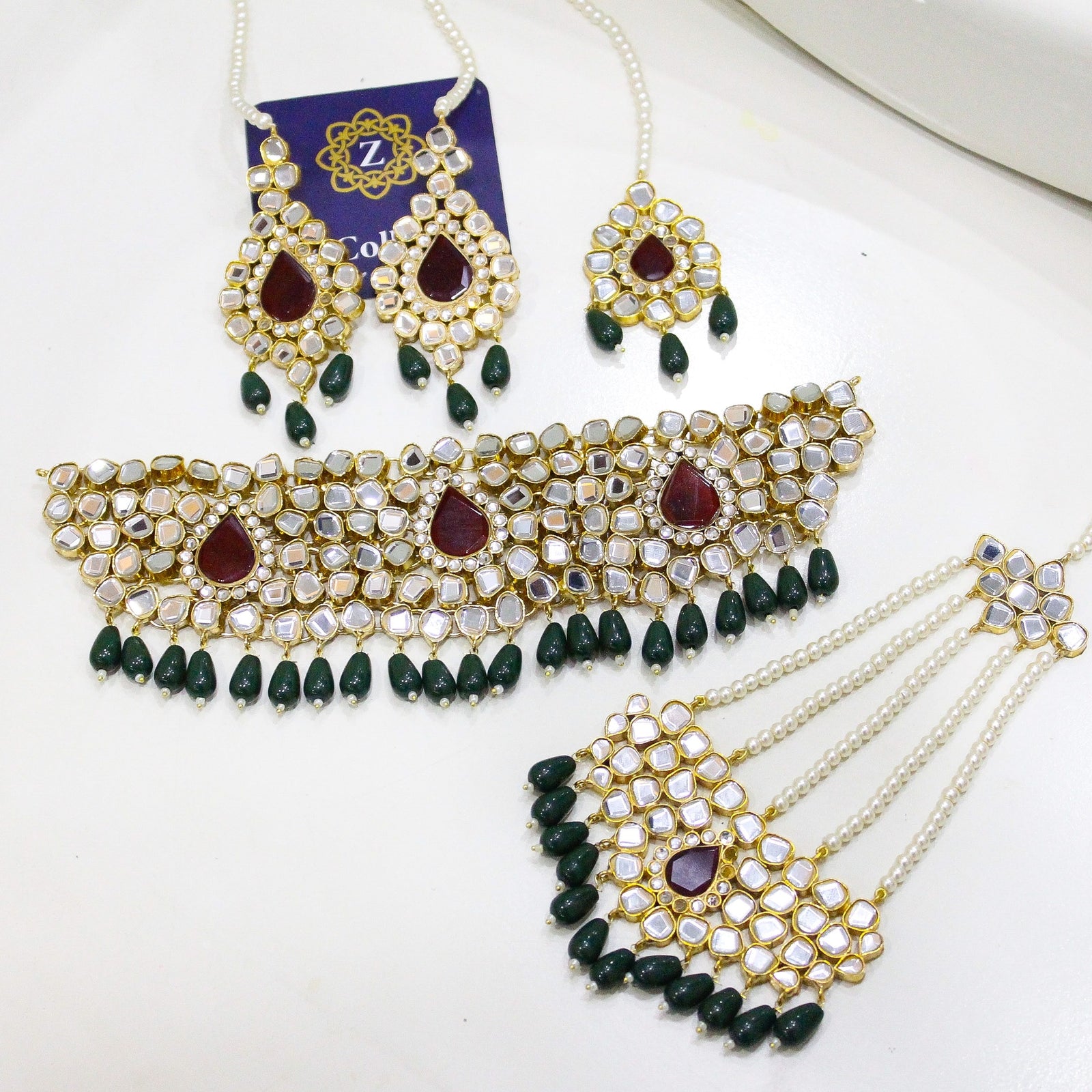 Mahi kundan Set - Zee Collection pk