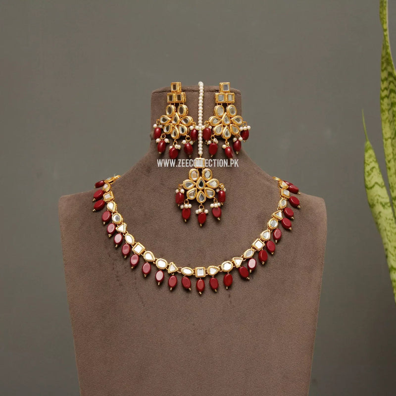 Shahnaz kundan necklace