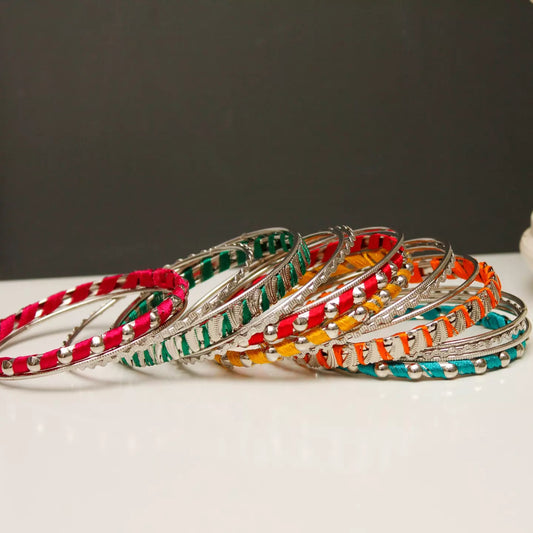 Multi Colour Metal Bangles
