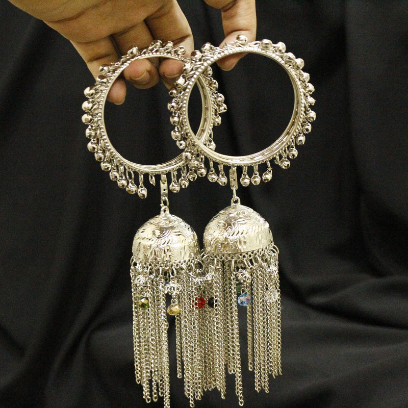 Multi Ghongru Jhumka Bangle