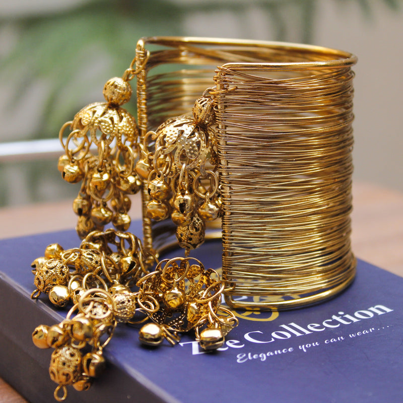 Jhumki Cuff Bangle