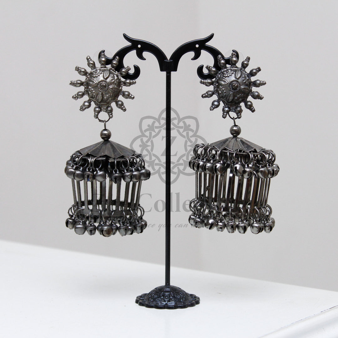 Cage Juhmka Earrings - Zee Collection pk