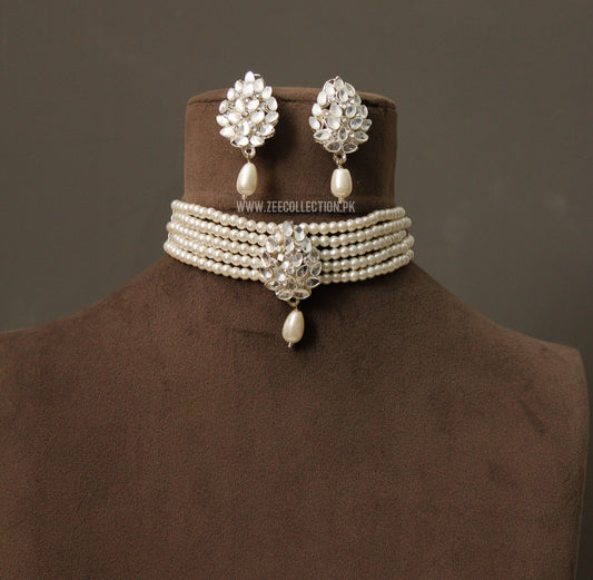 Leaf kundan Choker