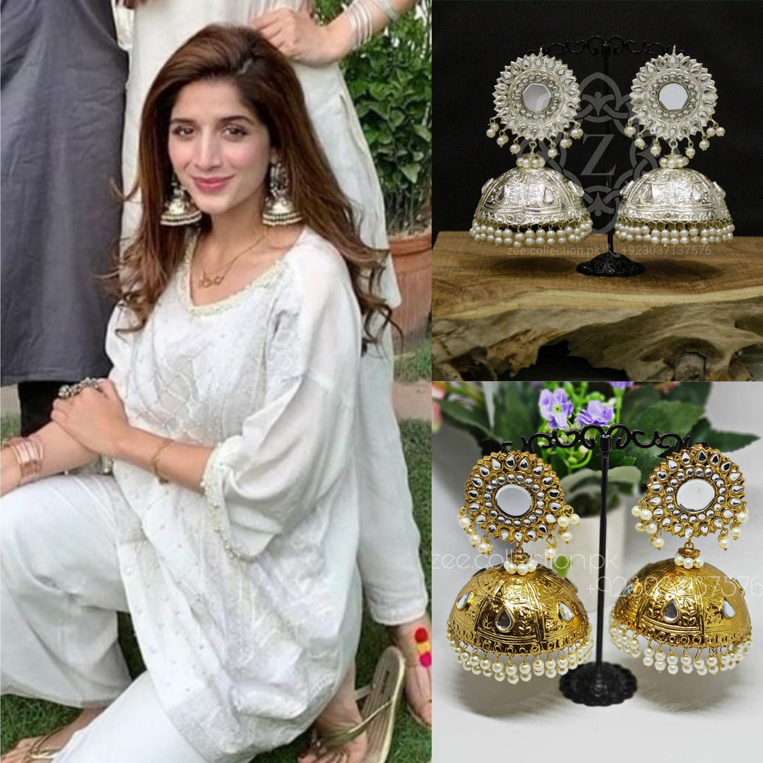 Over Size Jhumka Earrings