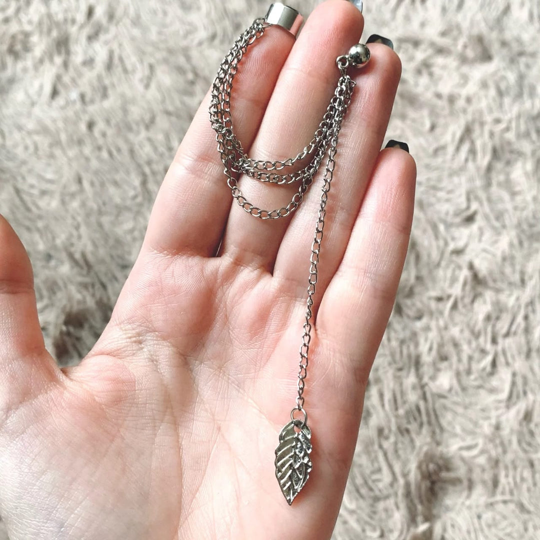 Leaf Ear Cuff 2 Pieces