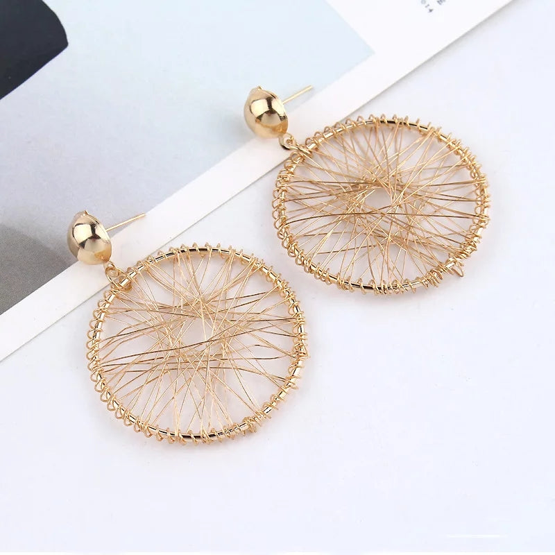 Wire Work Earrings