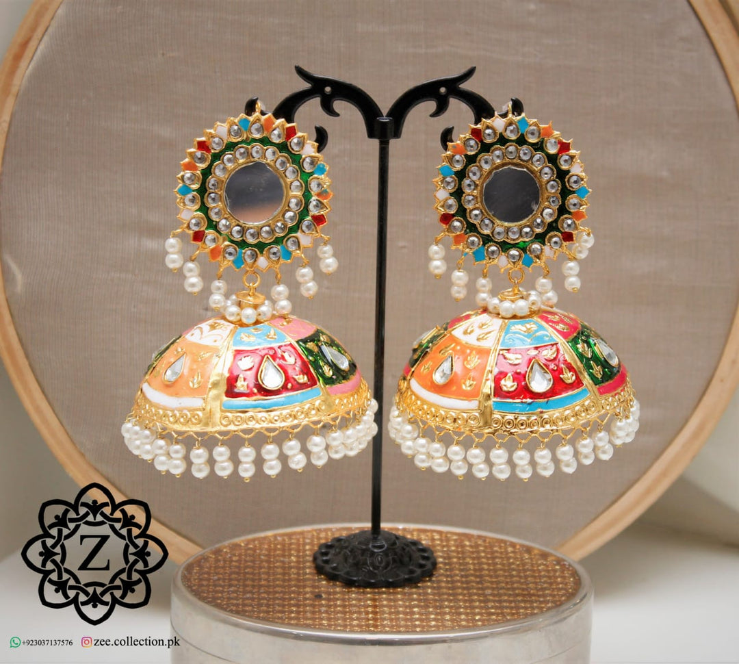Bahawalpuri Meena Over Size Jhumka